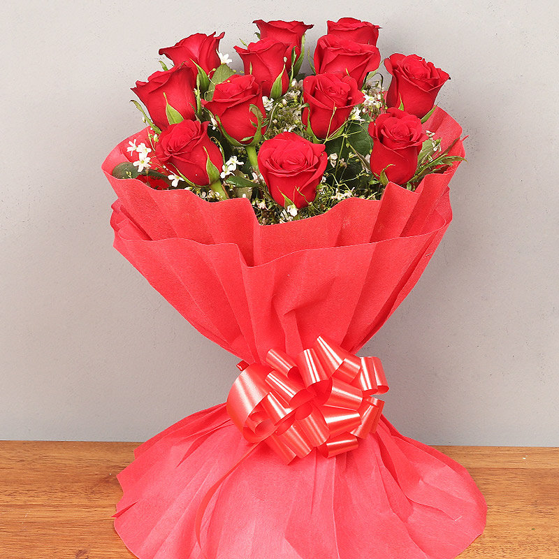 Red velvet Roses